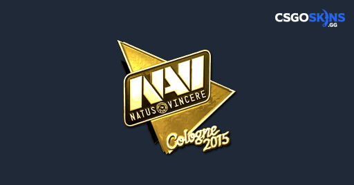 Sticker Natus Vincere Gold Cologne 2015 CSGOSKINS GG