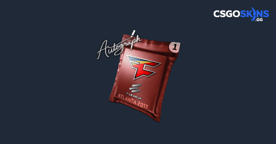 All Autograph Capsule FaZe Clan Atlanta 2017 Stickers CSGOSKINS GG