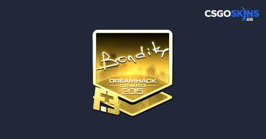 Sticker Bondik Gold Cluj Napoca Csgoskins Gg