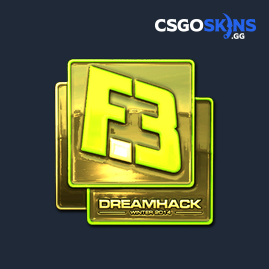 Sticker Flipsid3 Tactics Gold DreamHack 2014 CSGOSKINS GG