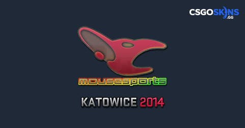 Sticker Mousesports Holo Katowice 2014 CSGOSKINS GG