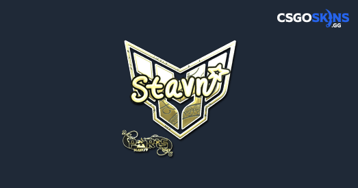 Sticker Stavn Gold Paris 2023 CSGOSKINS GG