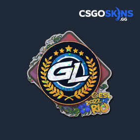 Sticker GamerLegion Glitter Rio 2022 CSGOSKINS GG