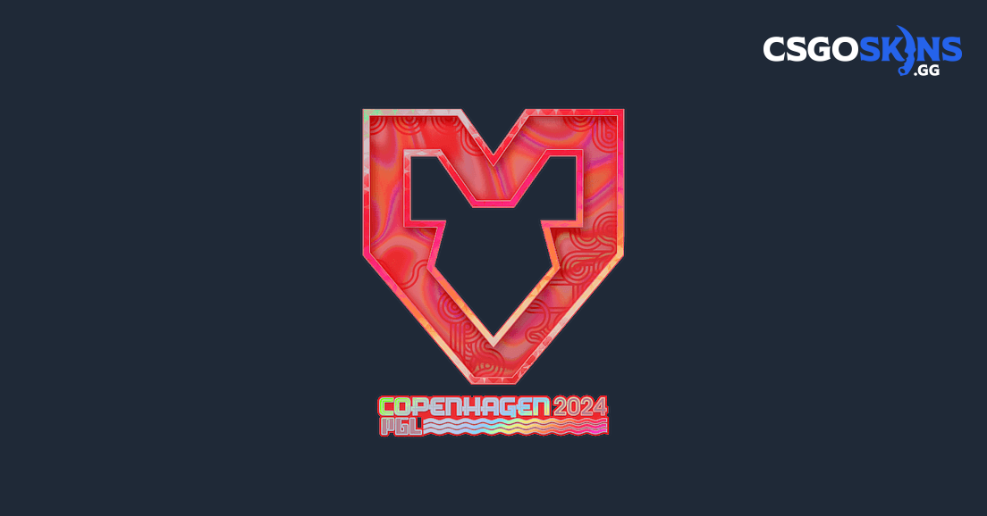 Sticker MOUZ Holo Copenhagen 2024 CSGOSKINS GG