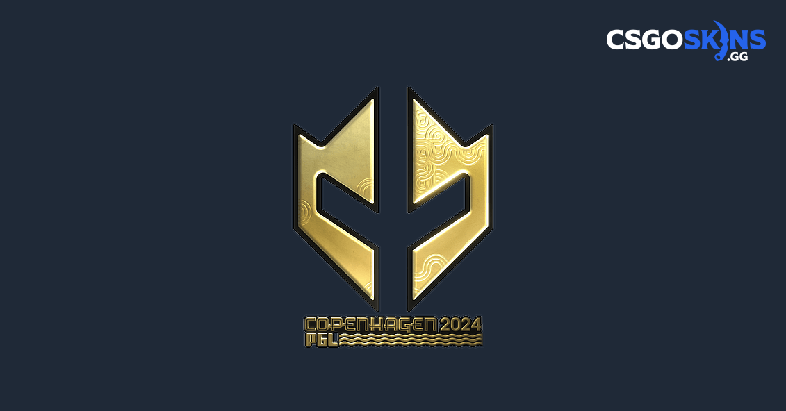 Sticker Imperial Esports Gold Copenhagen 2024 CSGOSKINS GG