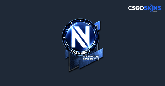 Sticker Team EnVyUs Foil Boston 2018 CSGOSKINS GG