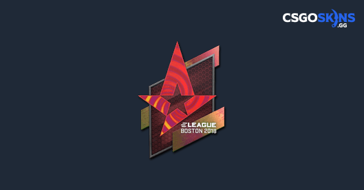 Sticker Astralis Holo Boston 2018 CSGOSKINS GG