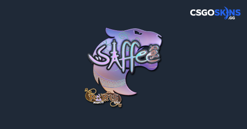 Sticker Saffee Holo Paris Csgoskins Gg