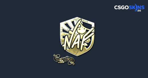 Sticker NAF Gold Paris 2023 CSGOSKINS GG