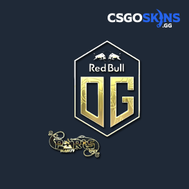 Sticker OG Gold Paris 2023 CSGOSKINS GG