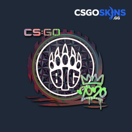 Sticker BIG Holo 2020 RMR CSGOSKINS GG