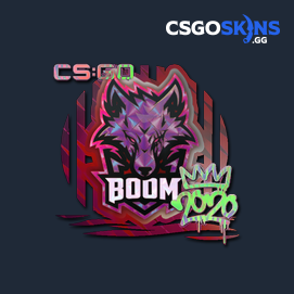 Sticker Boom Holo Rmr Csgoskins Gg