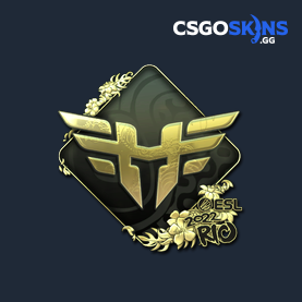 Sticker Heroic Gold Rio 2022 CSGOSKINS GG