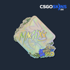 Sticker Magixx Holo Rio 2022 CSGOSKINS GG