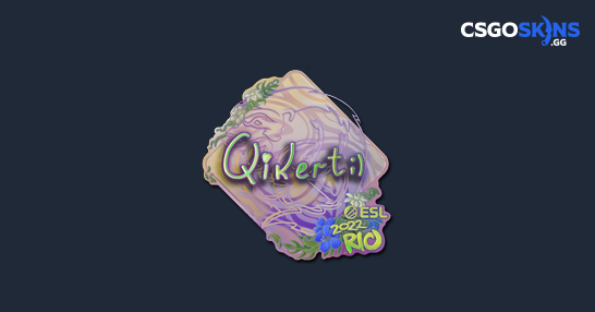 Sticker Qikert Holo Rio Csgoskins Gg