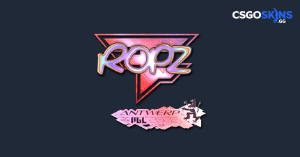 Sticker Ropz Holo Antwerp 2022 CSGOSKINS GG