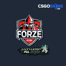 Sticker ForZe ESports Glitter Antwerp 2022 CSGOSKINS GG