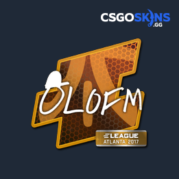 Sticker Olofmeister Atlanta 2017 CSGOSKINS GG