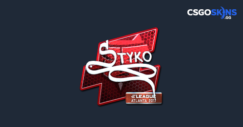 Sticker STYKO Foil Atlanta 2017 CSGOSKINS GG