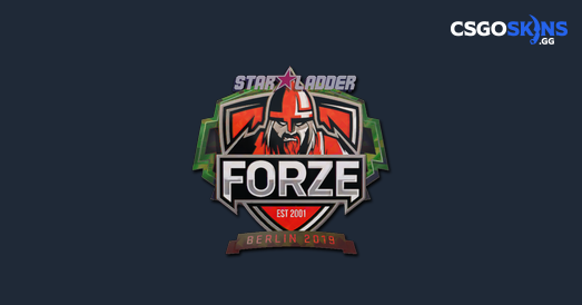 Sticker Forze Esports Holo Berlin Csgoskins Gg