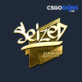 Sticker Seized Gold Boston Csgoskins Gg