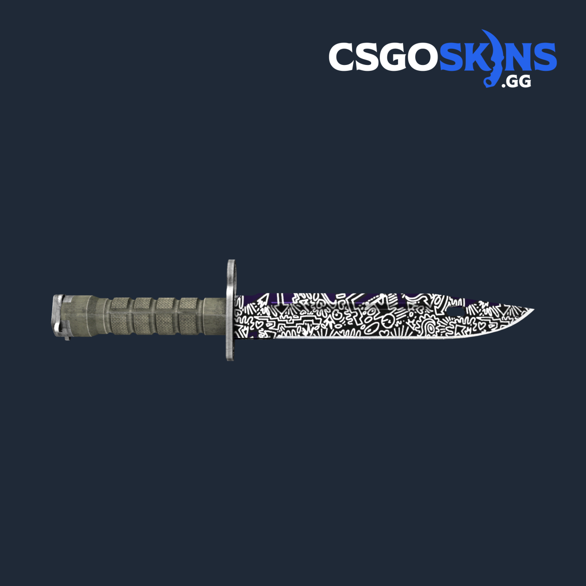 Bayonet | Freehand - CSGOSKINS.GG
