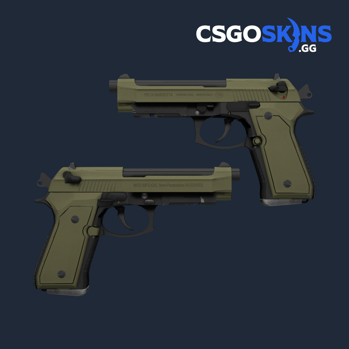 Dual Berettas Stained cs go skin download