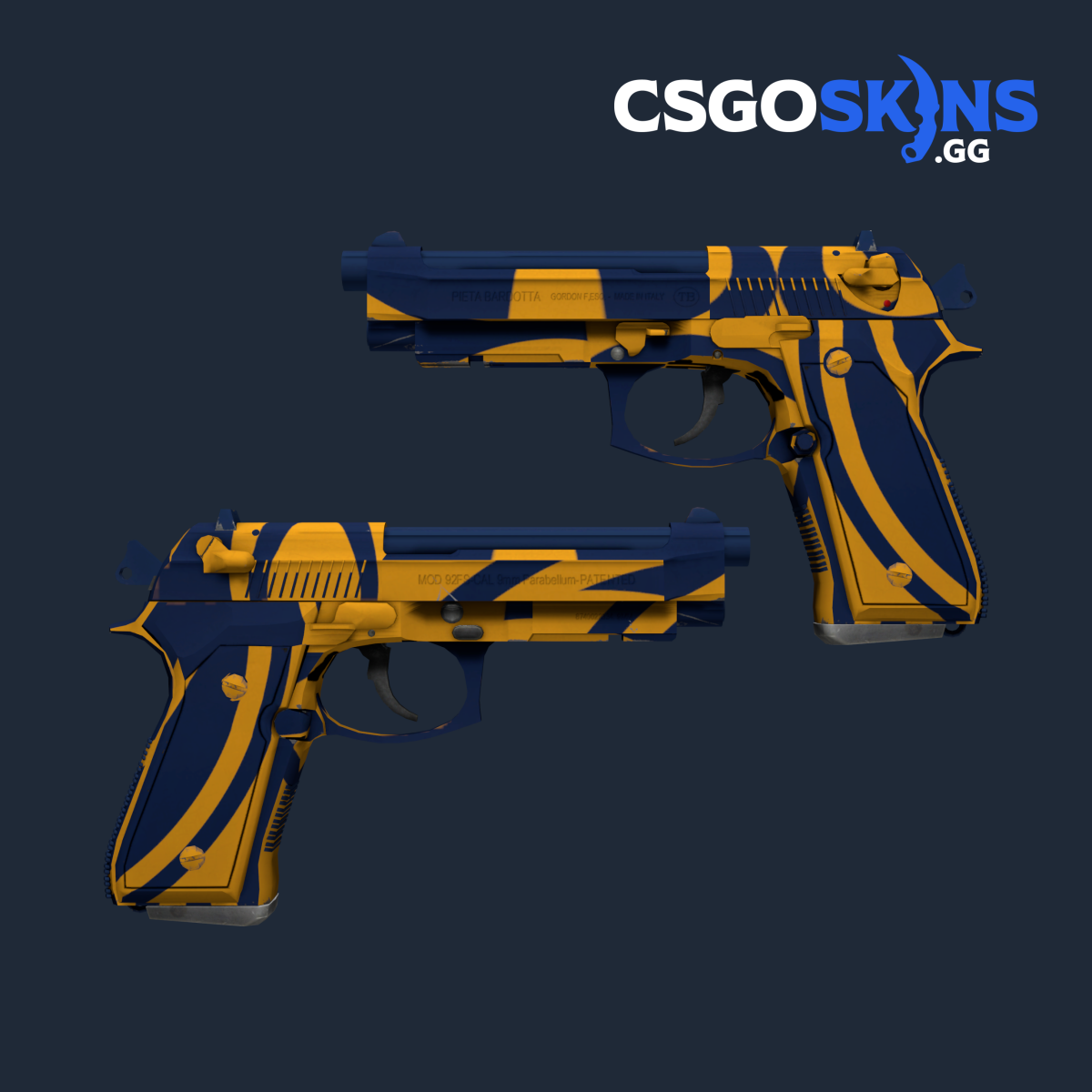 Dual Berettas Stained cs go skin download the new for mac