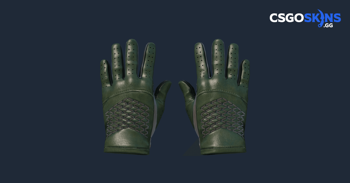 Racing green gloves store csgo