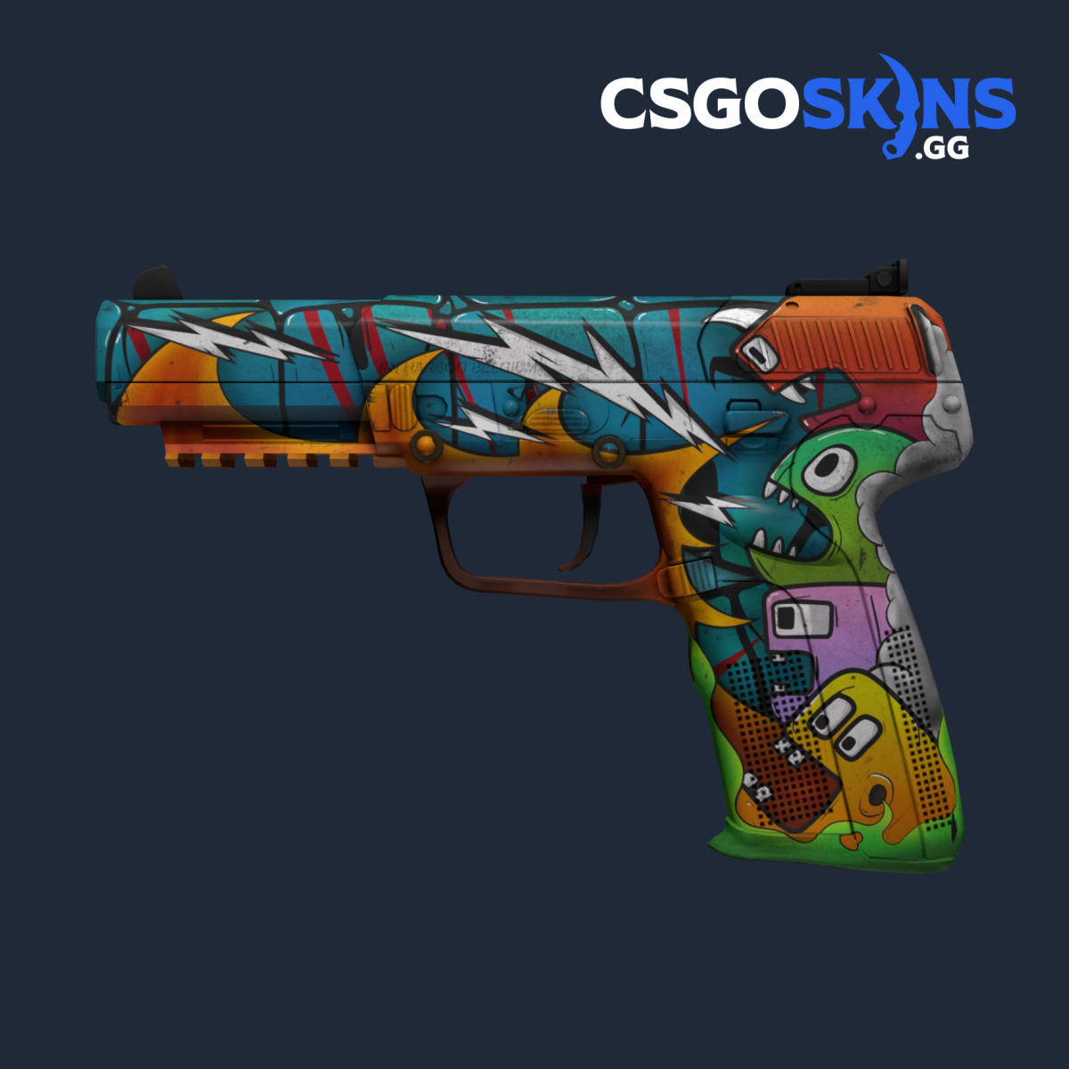 Five-SeveN | Angry Mob - CSGOSKINS.GG