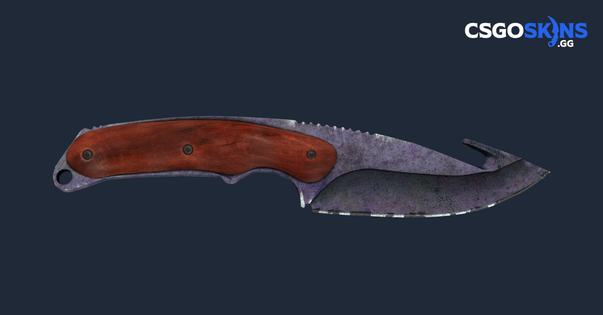 Gut Knife | Blue Steel - CSGOSKINS.GG