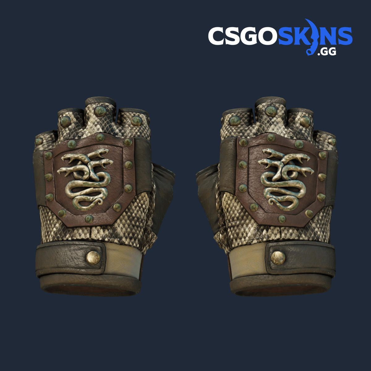Hydra Gloves Rattler CSGOSKINS.GG