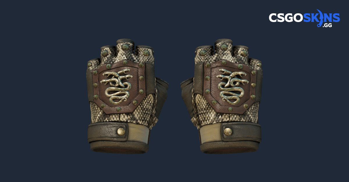 Hydra Gloves Rattler CSGOSKINS.GG