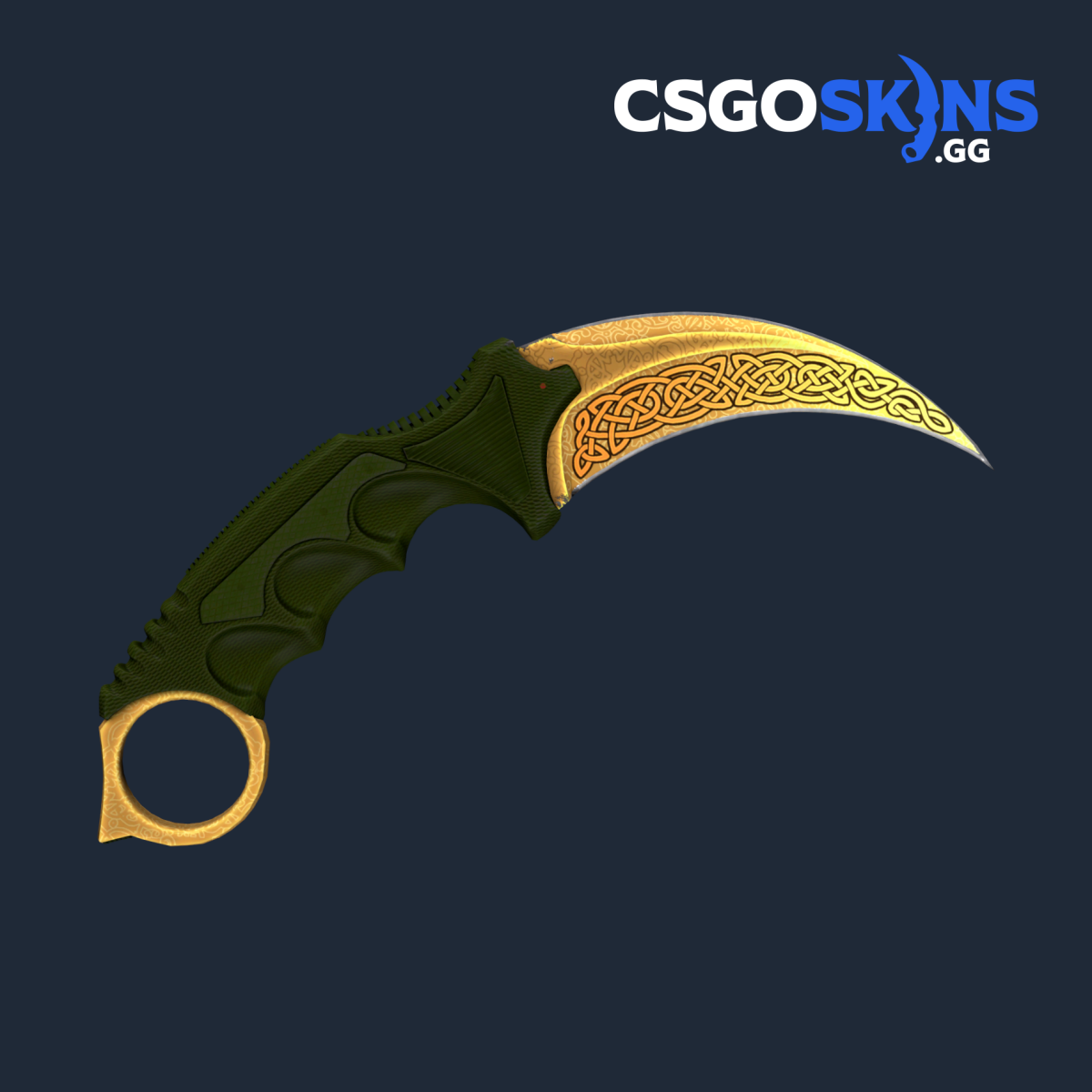 CS:GO Karambit Lore Knife  Sticker for Sale by UntitledH