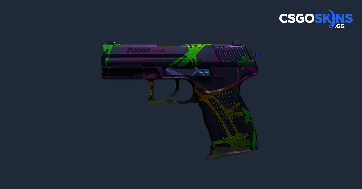 P2000 Acid Etched CSGOSKINS.GG