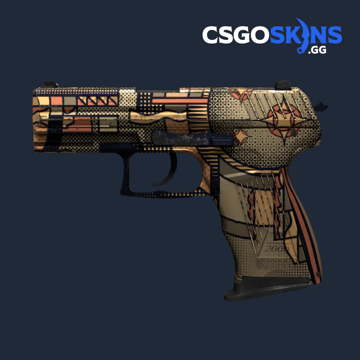 P2000 Ivory cs go skin for iphone download