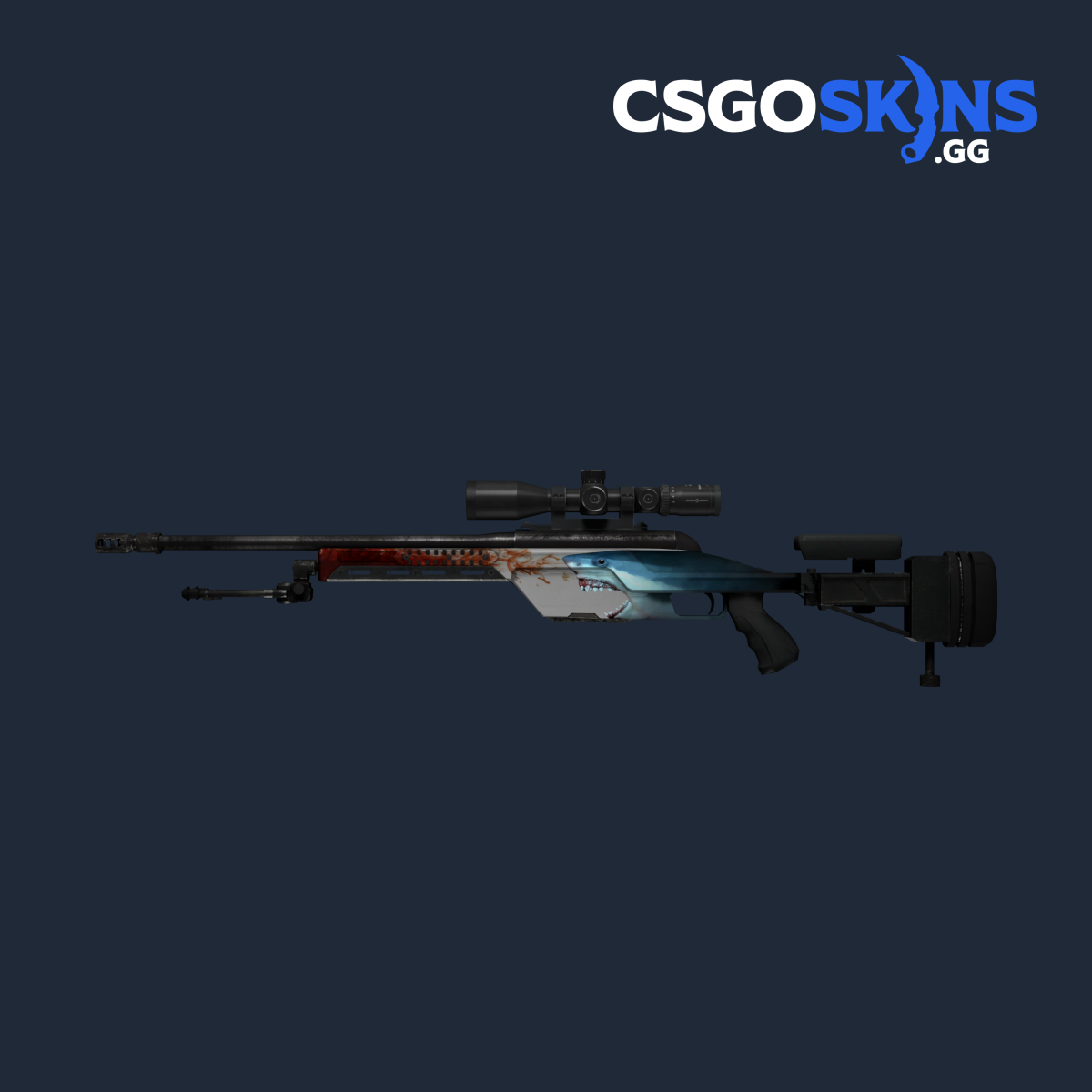 SSG 08 | Blood in the Water - CSGOSKINS.GG