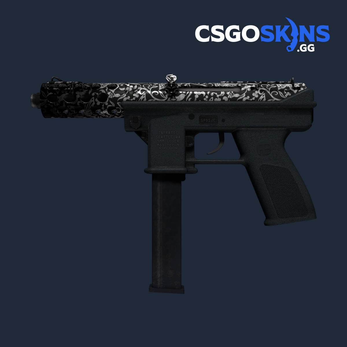 download the new for windows Tec-9 Cut Out cs go skin
