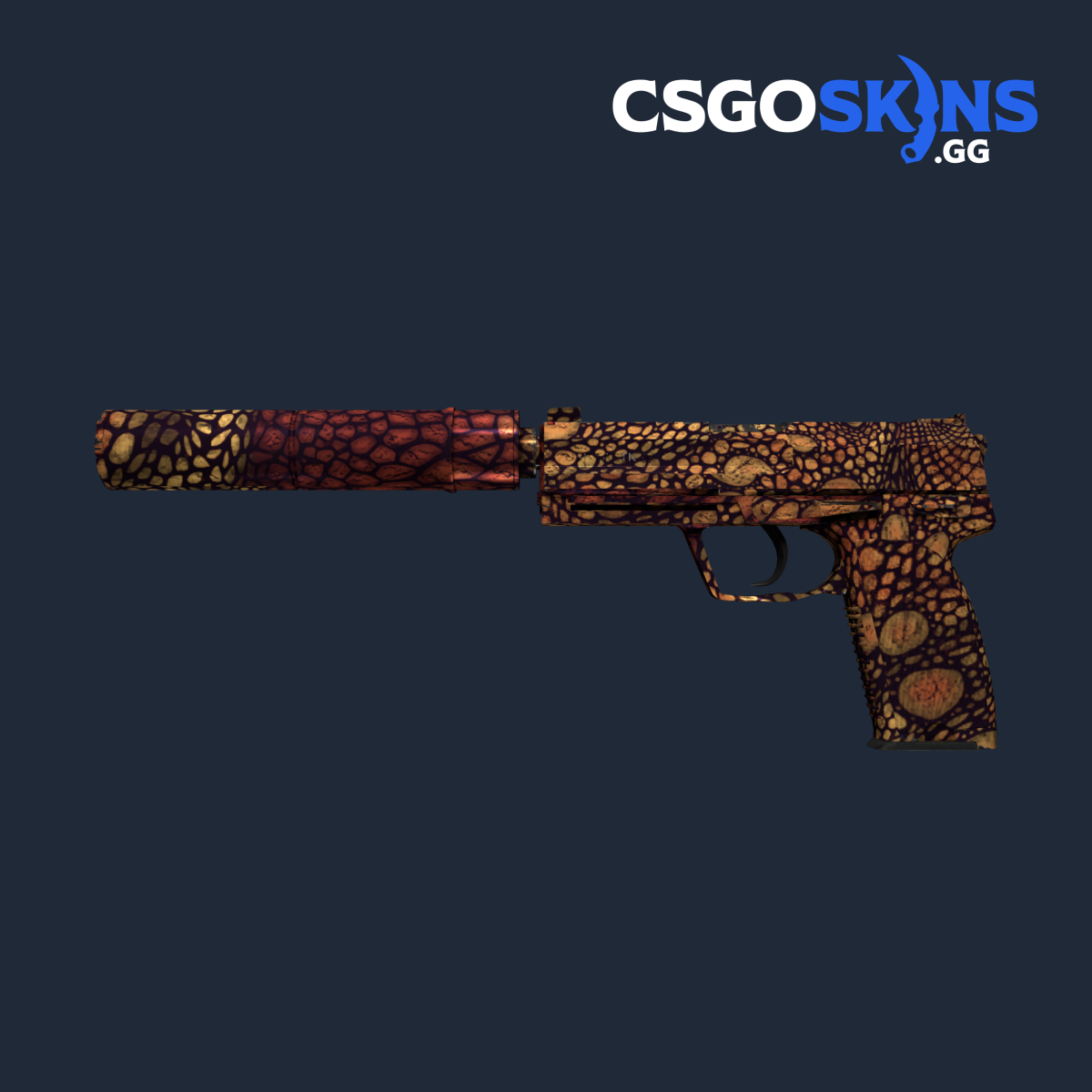 USPS Orange Anolis CSGOSKINS.GG