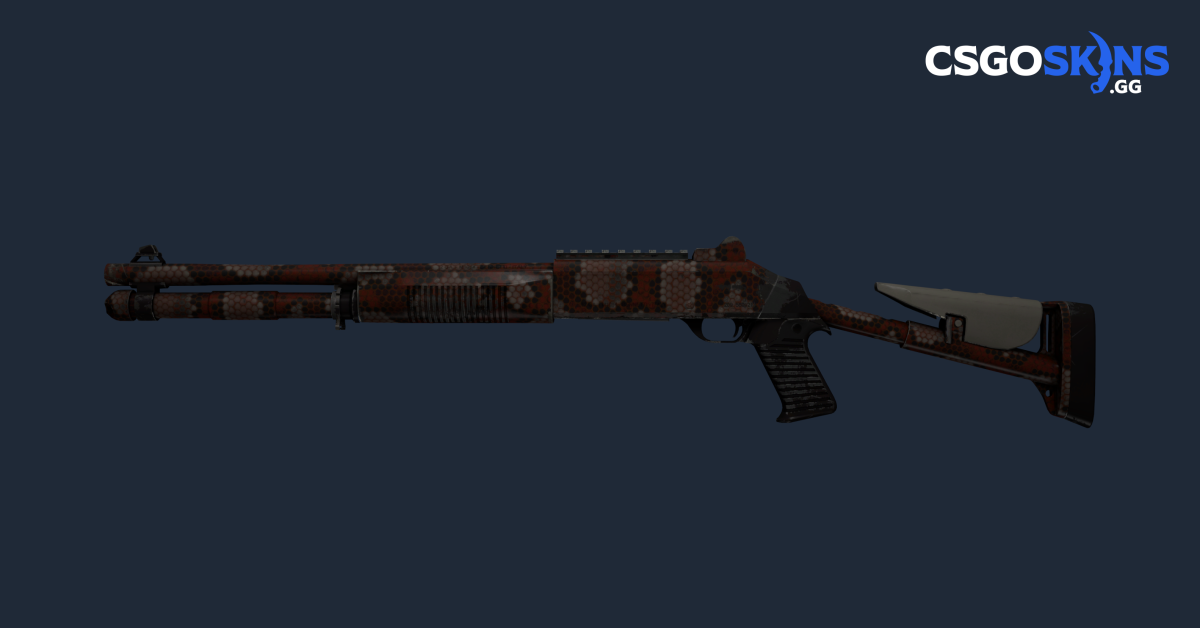 XM1014 | Red Python - CSGOSKINS.GG