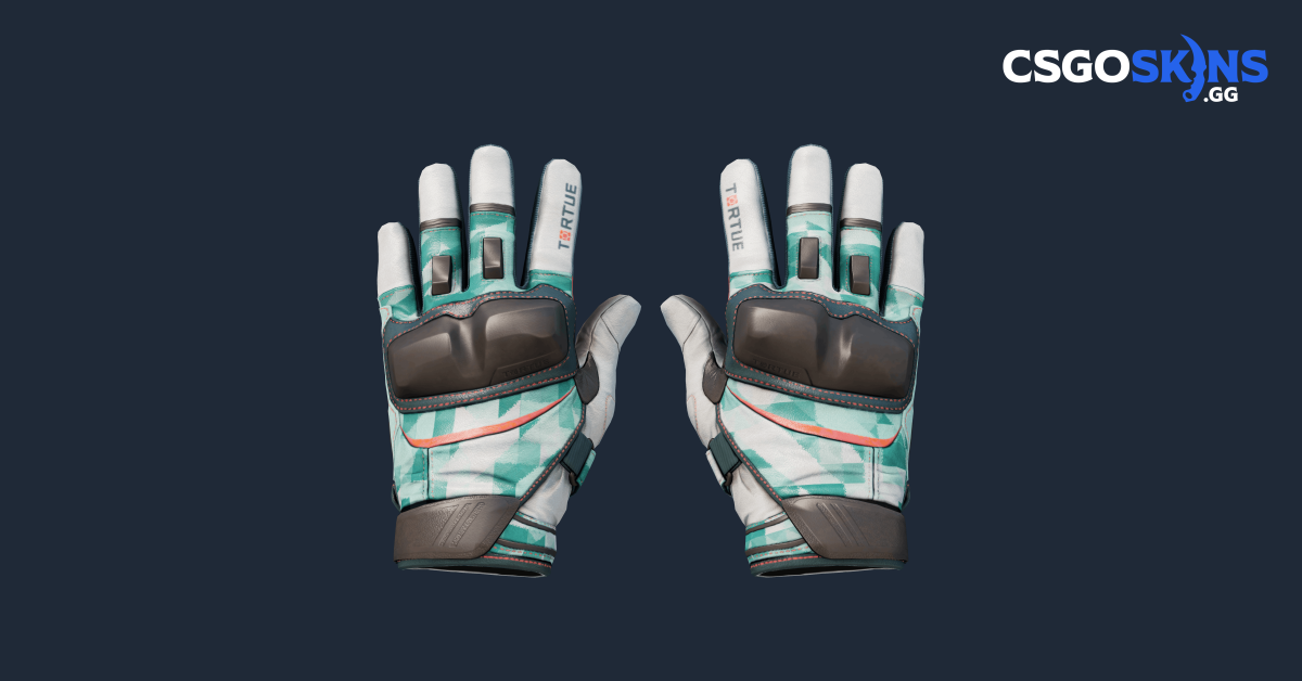 Moto Gloves Spearmint Combo Moto Gloves POW! CSGO Database
