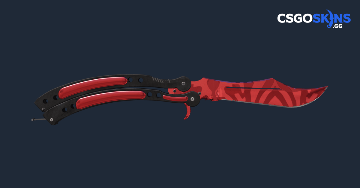 Butterfly Knife | Slaughter - CSGOSKINS.GG