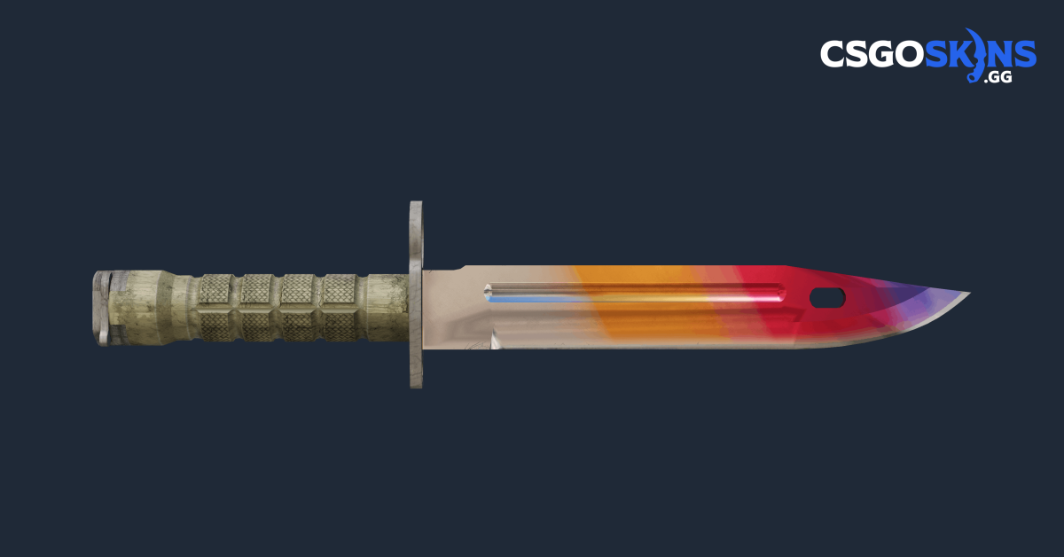 m9 bayonet fade