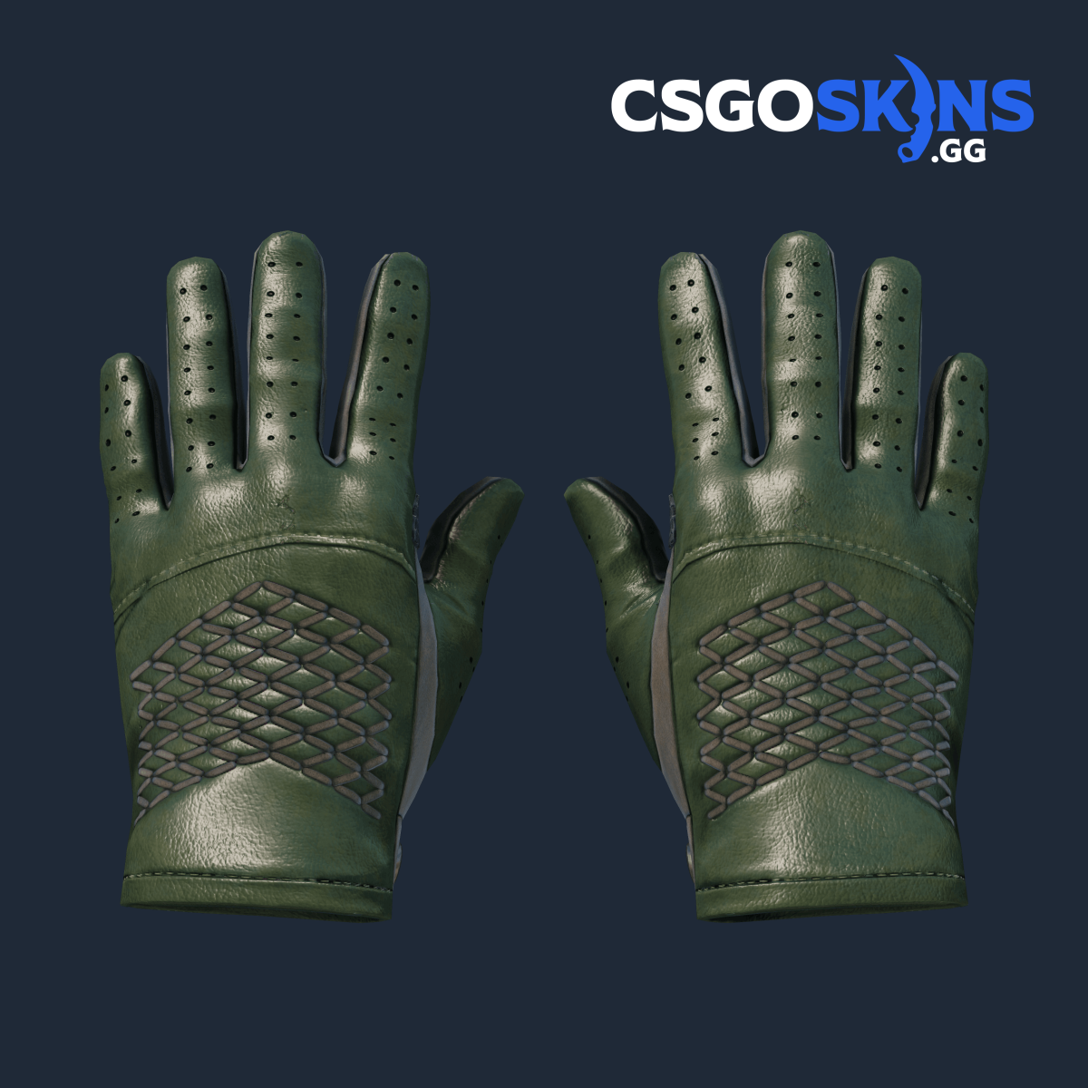 Driver Gloves Racing Green CSGOSKINS.GG