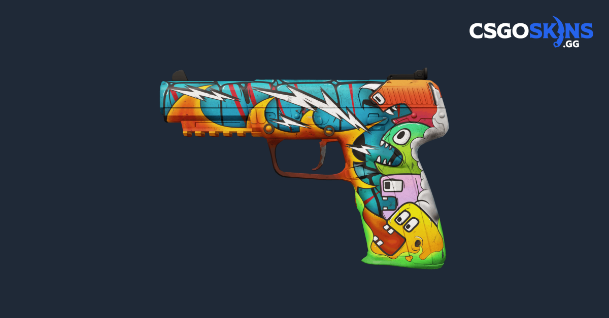 Five-SeveN | Angry Mob - CSGOSKINS.GG