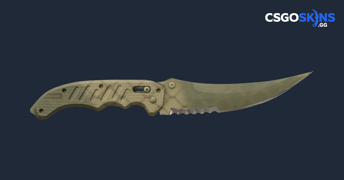 Flip Knife | Safari Mesh - CSGOSKINS.GG