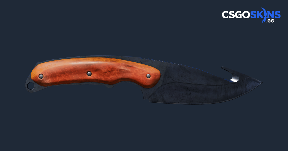 Gut Knife | Blue Steel - CSGOSKINS.GG