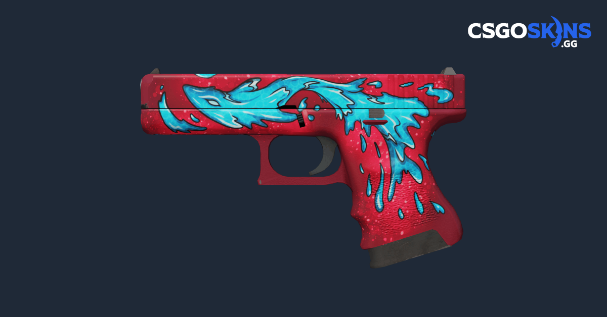 Glock-18 | Water Elemental - CSGOSKINS.GG