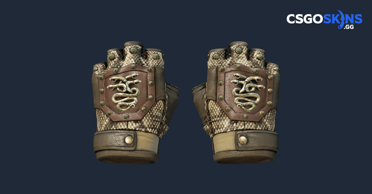 Hydra Gloves Rattler CSGOSKINS.GG
