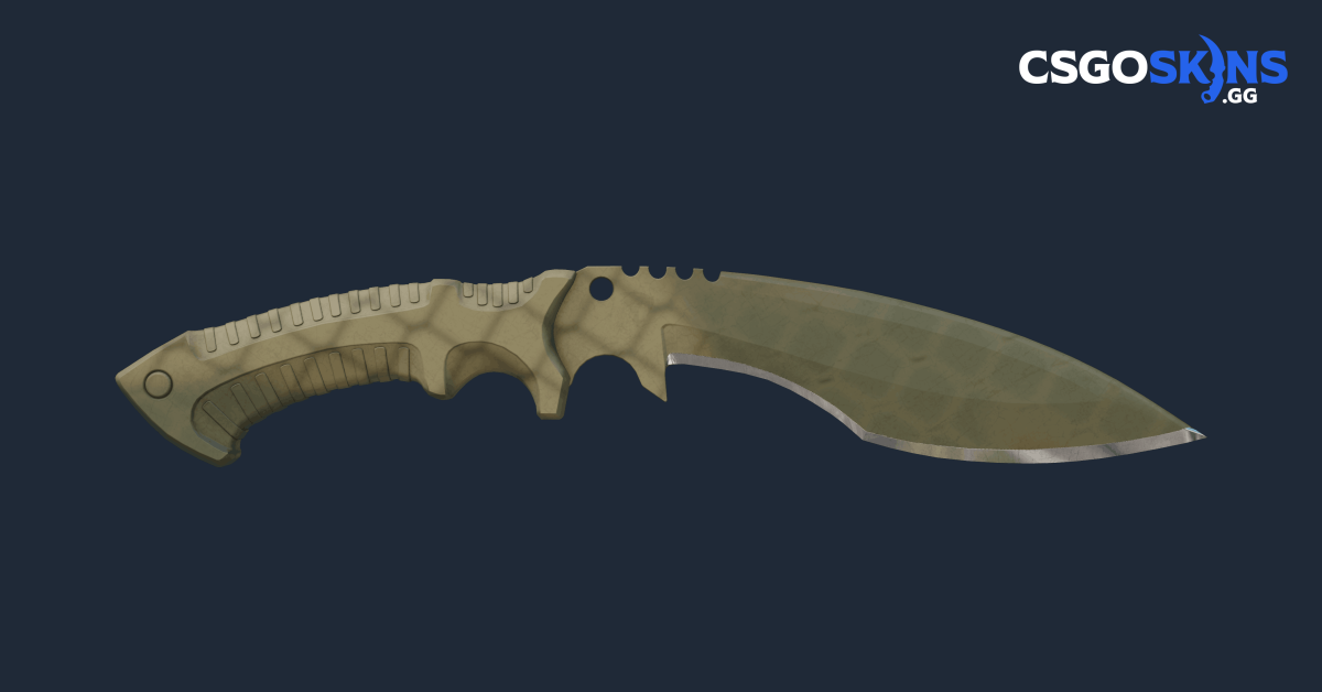 Kukri Knife | Safari Mesh - CSGOSKINS.GG